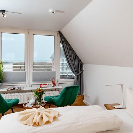 Penthouse Mit Meerblick Westerland Kültér fotó