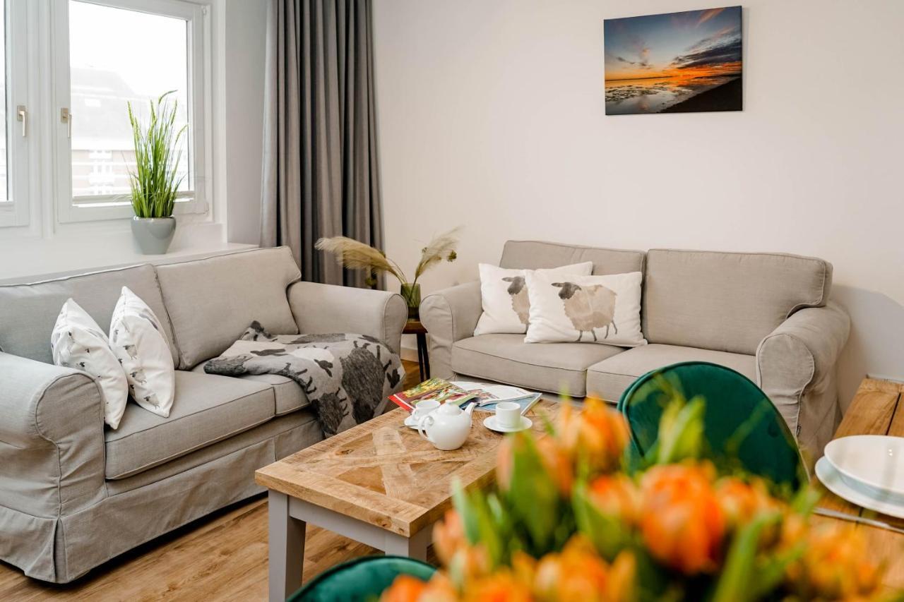 Penthouse Mit Meerblick Westerland Kültér fotó