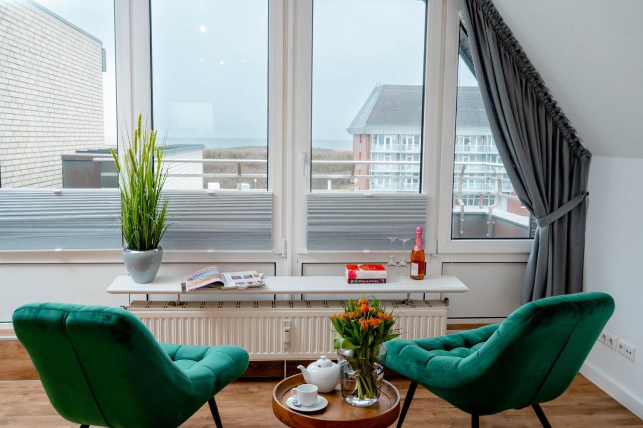 Penthouse Mit Meerblick Westerland Kültér fotó