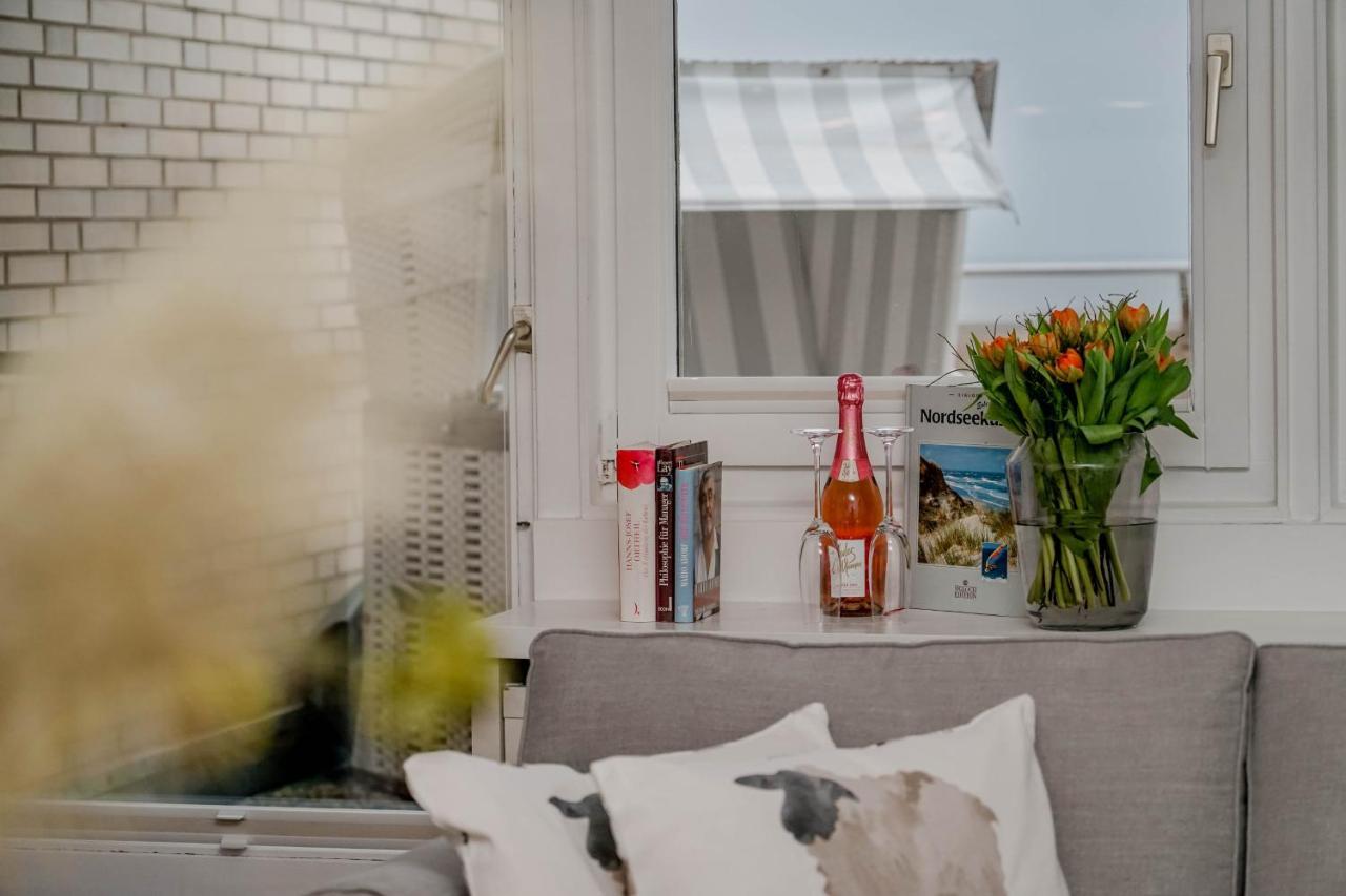 Penthouse Mit Meerblick Westerland Kültér fotó