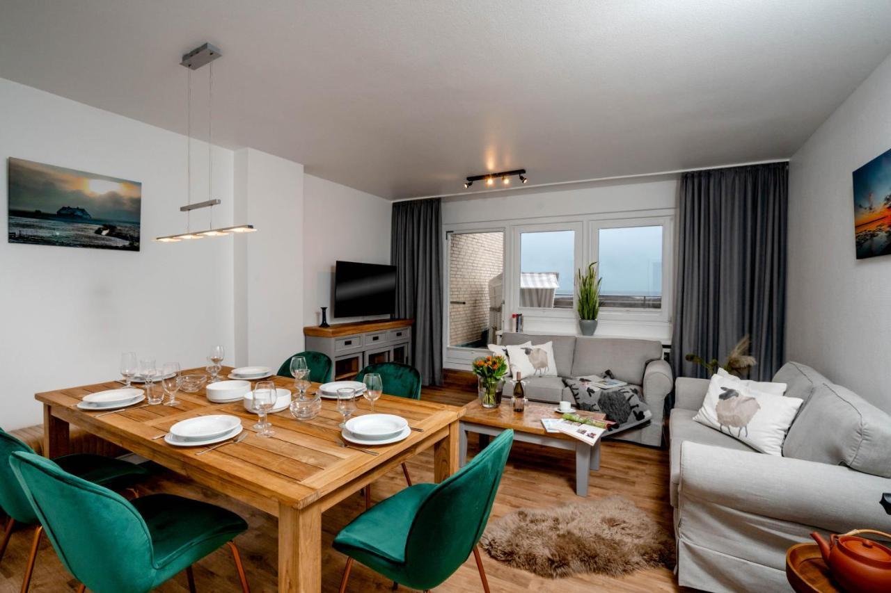 Penthouse Mit Meerblick Westerland Kültér fotó