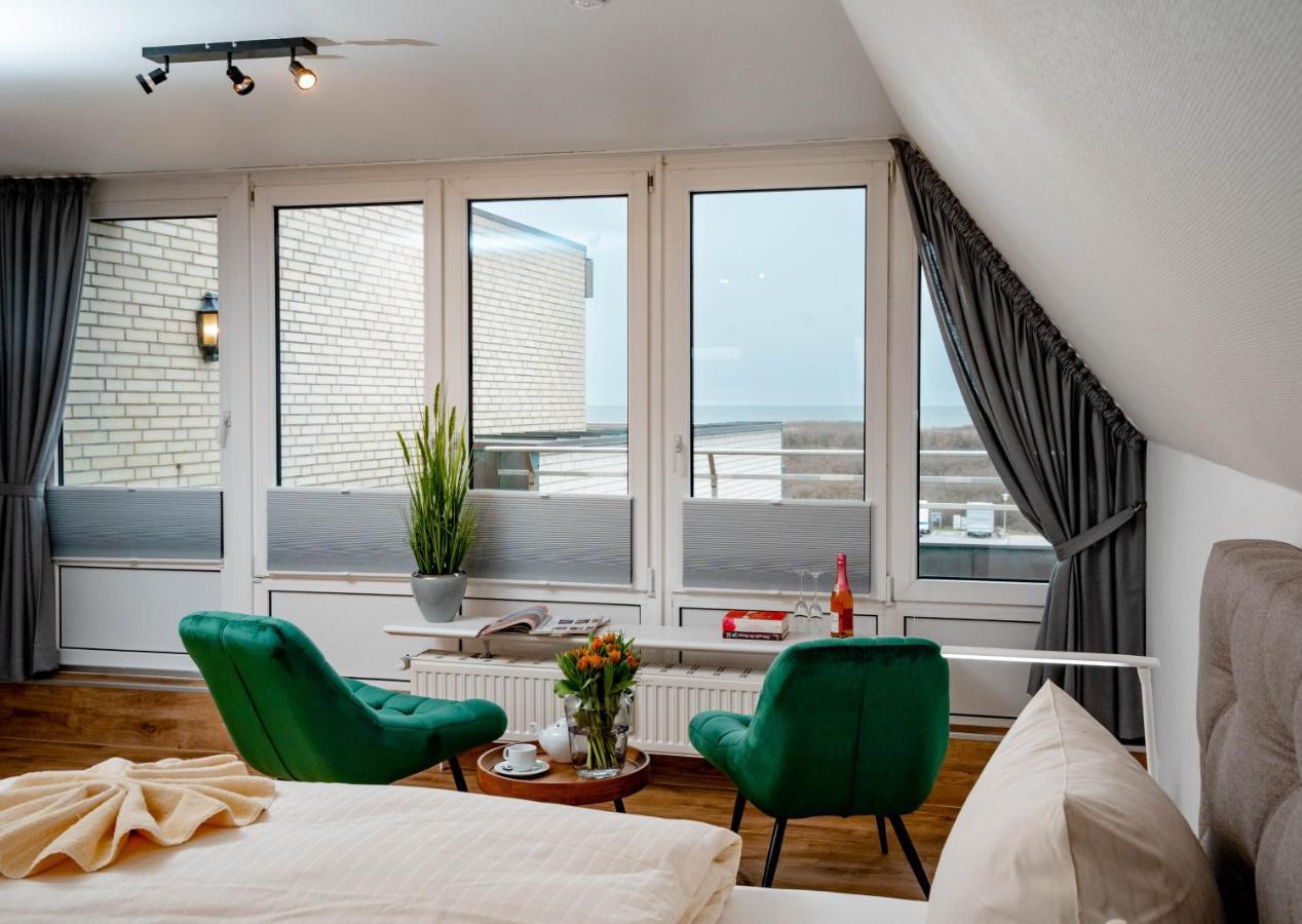 Penthouse Mit Meerblick Westerland Kültér fotó