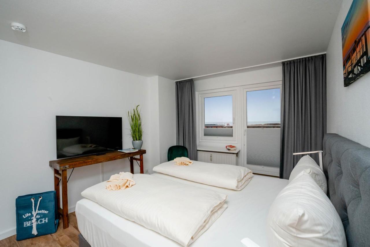 Penthouse Mit Meerblick Westerland Kültér fotó