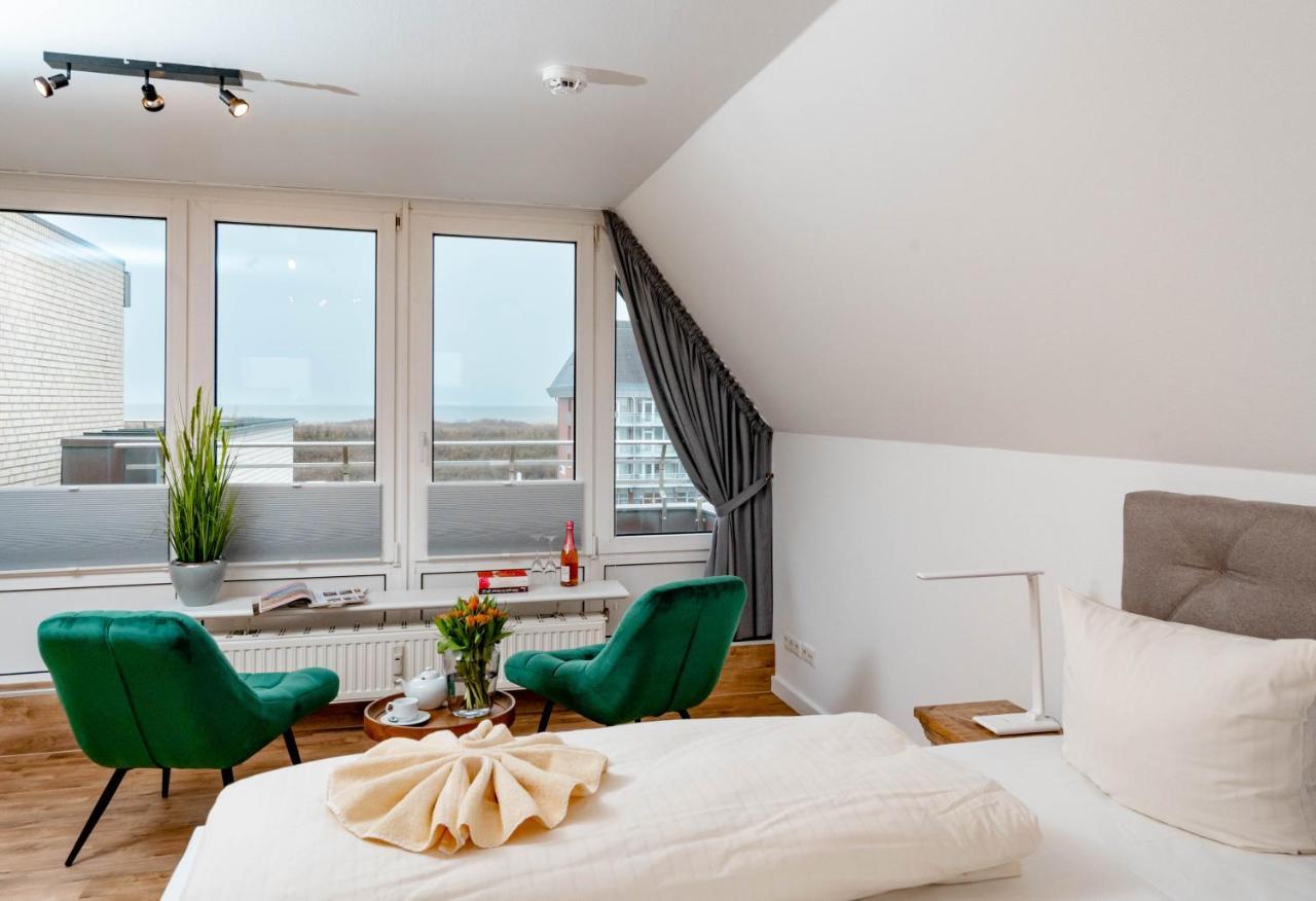 Penthouse Mit Meerblick Westerland Kültér fotó