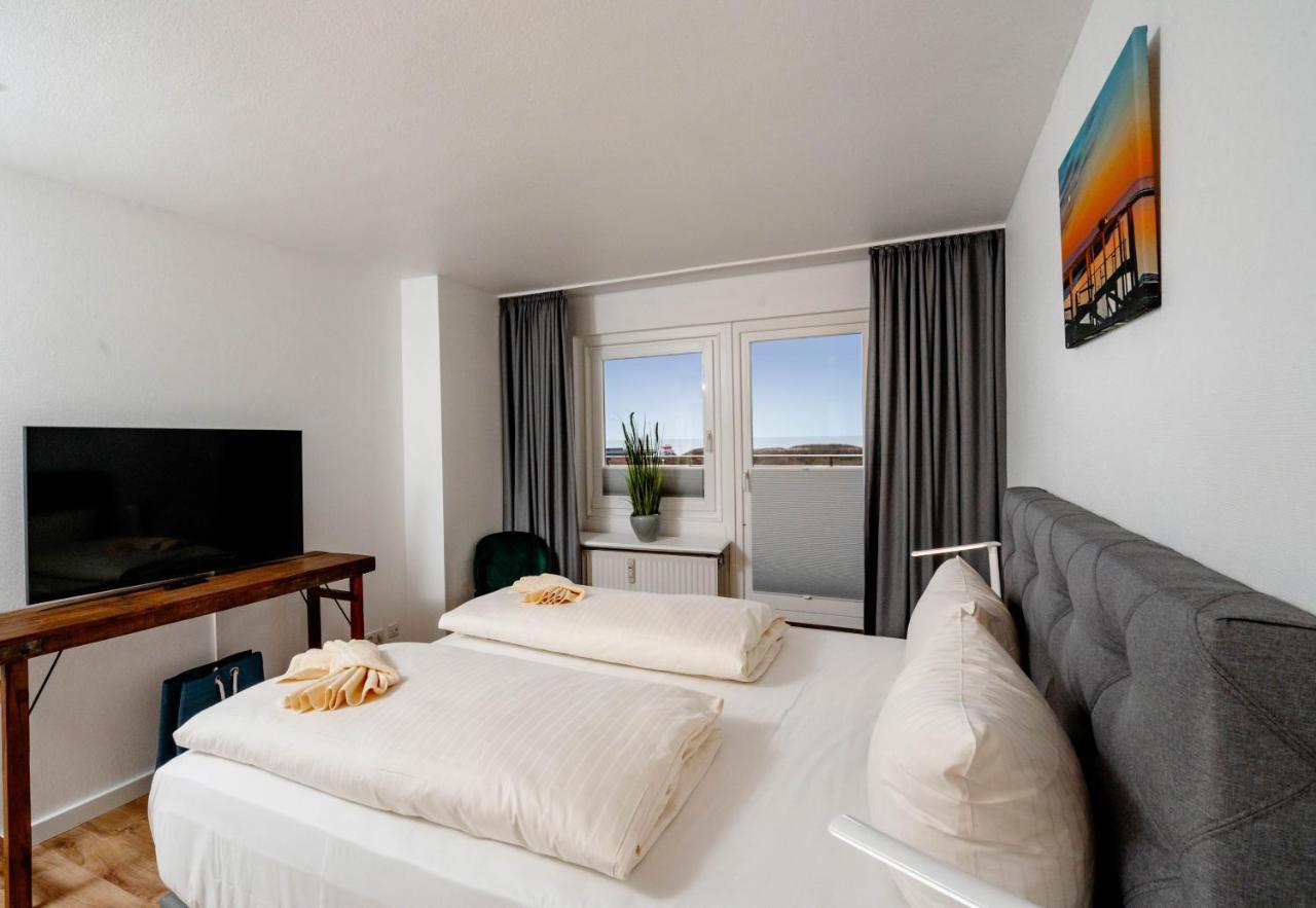 Penthouse Mit Meerblick Westerland Kültér fotó