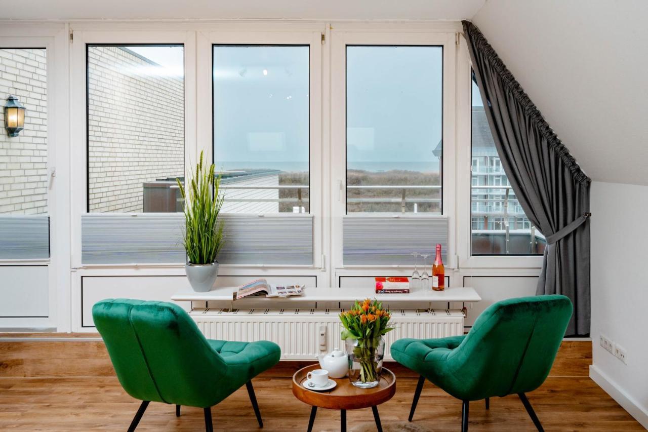 Penthouse Mit Meerblick Westerland Kültér fotó